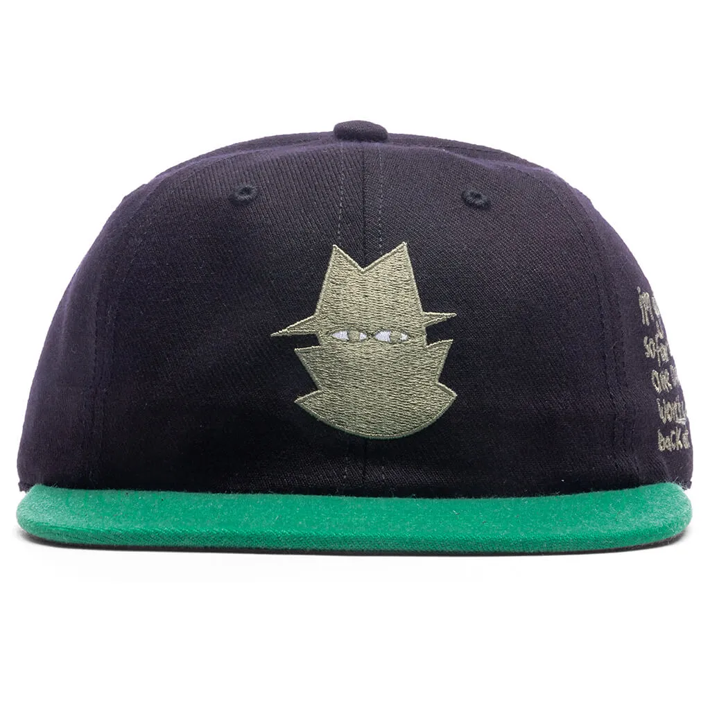 Charcoal/Green 6 Panel Cap So Far Out