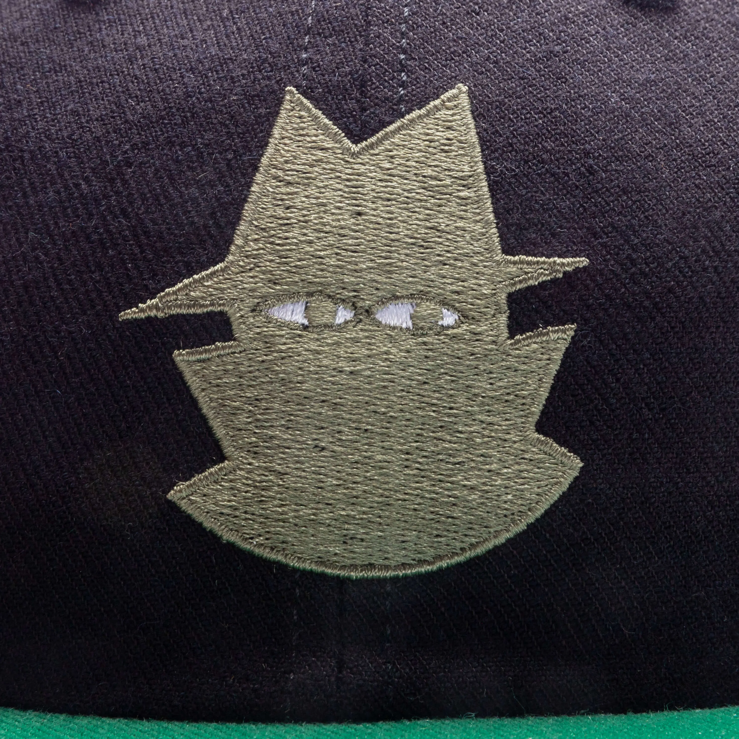 Charcoal/Green 6 Panel Cap So Far Out