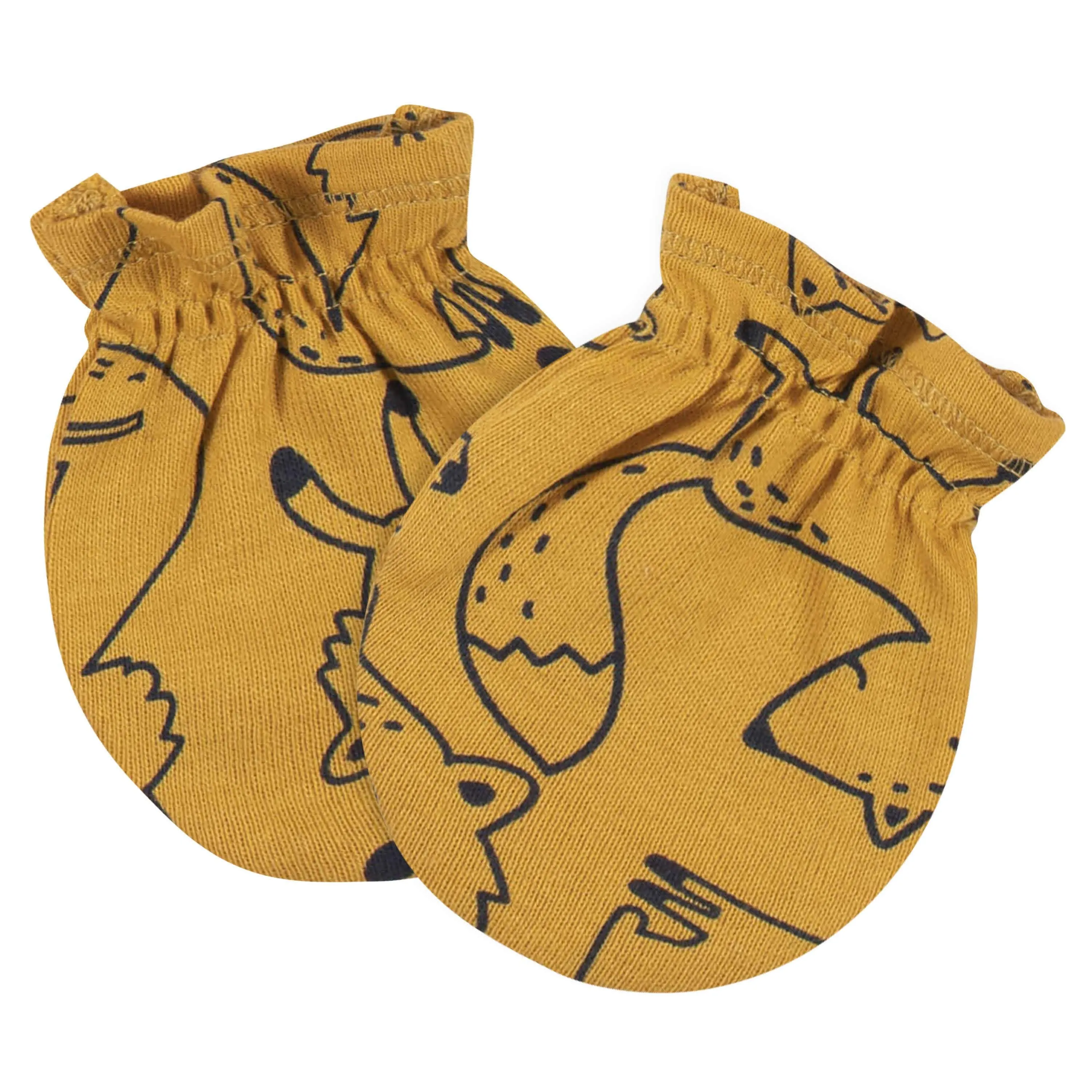 Baby Boys Fox Caps & Mittens Set 8-Piece