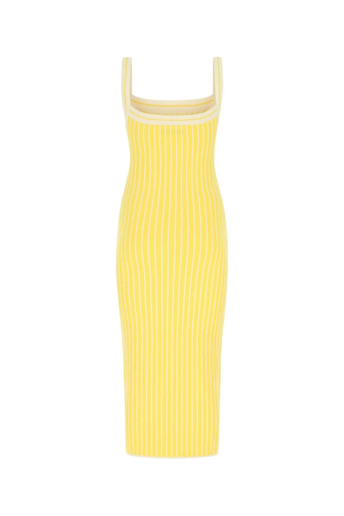 Ribbed Sleeveless Knit Dress Alessandra Rich