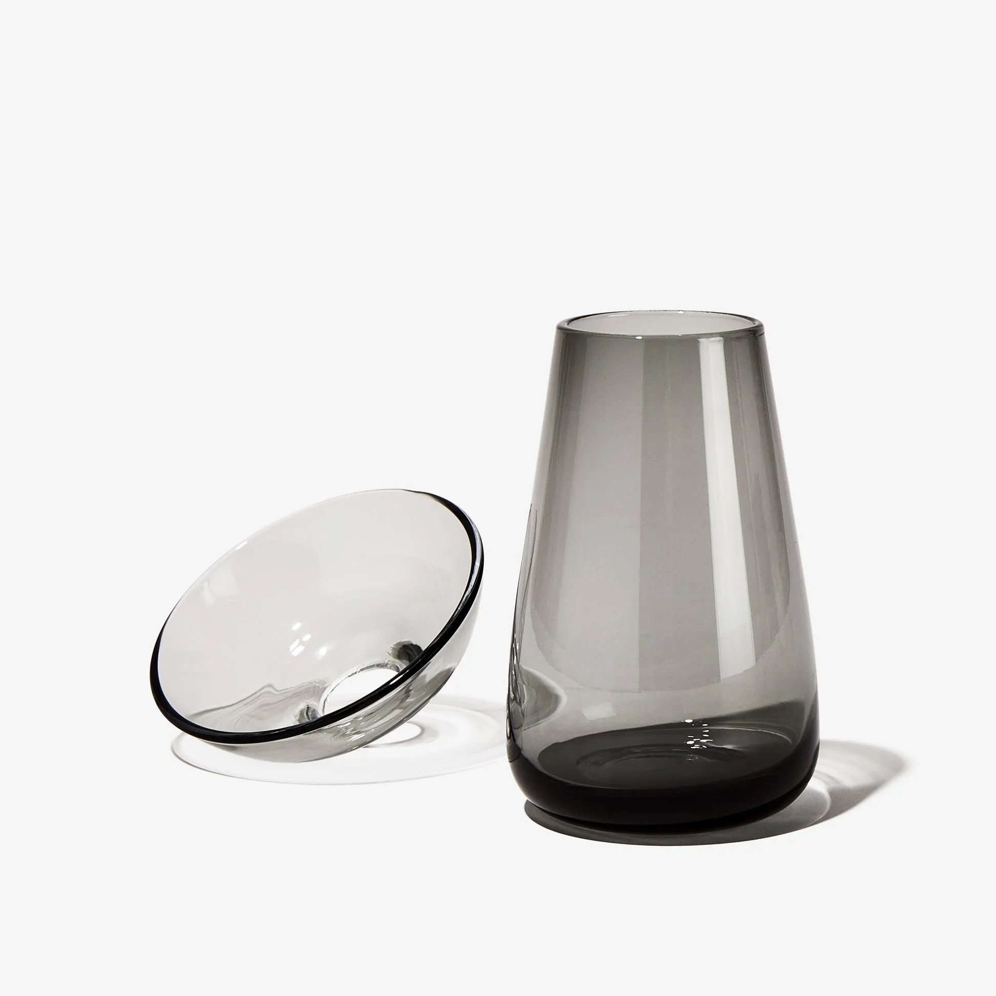 Small Gray Aqua Culture Vase by Kinto