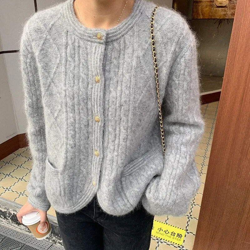 autumn-women-coat-single-breasted-long-sleeve-pocket-knit-cardigans-solid-elegant-casual-sweater