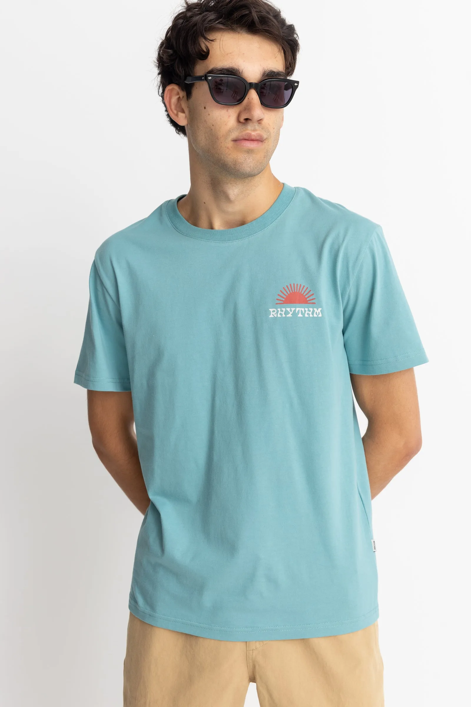 Mineral Blue Awake Short Sleeve T-Shirt