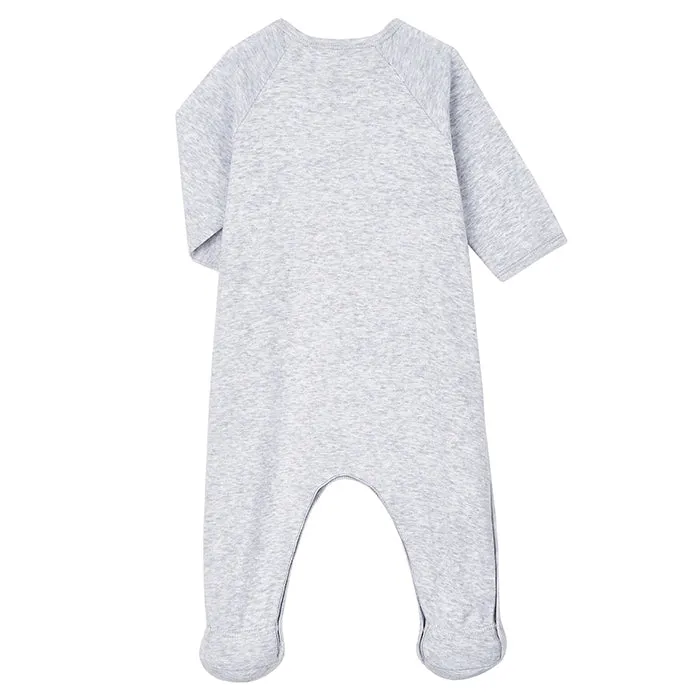 Baby Dust Grey Pyjamas with Feet