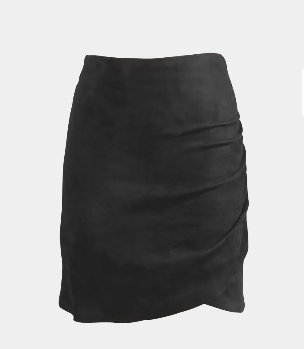 7903 Taia Black Skirt