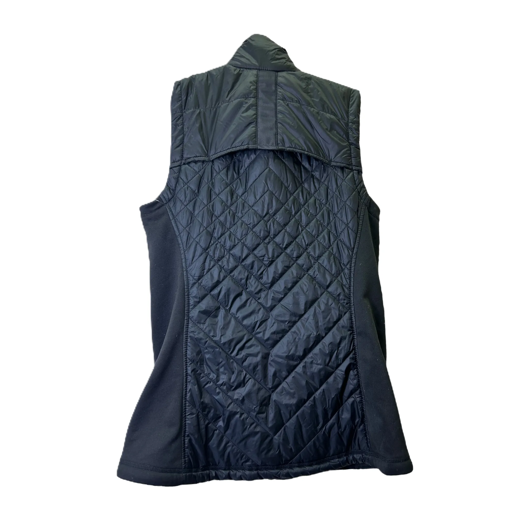 Black Quilted Puffer Vest By Athleta, Size: M