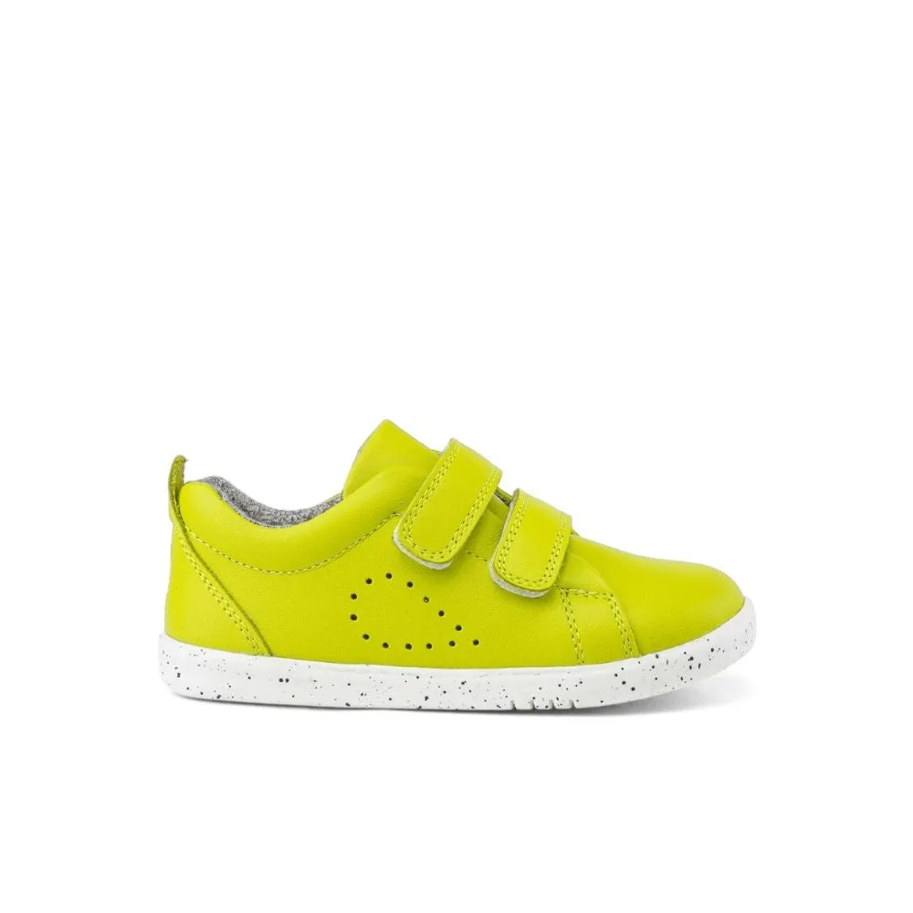 Bobux Lime Grass Court I Walk Trainer