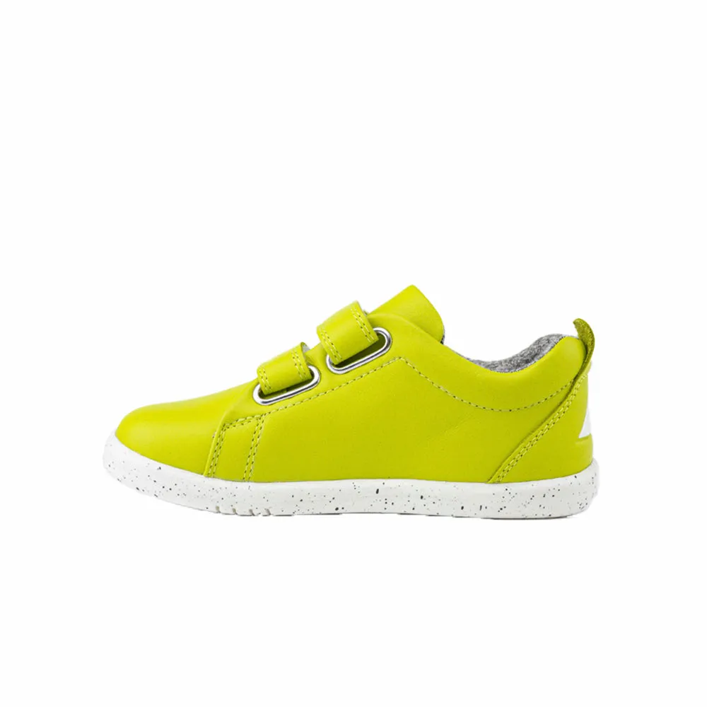 Bobux Lime Grass Court I Walk Trainer