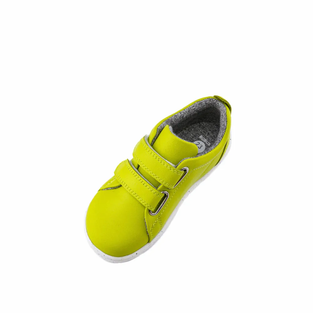 Bobux Lime Grass Court I Walk Trainer