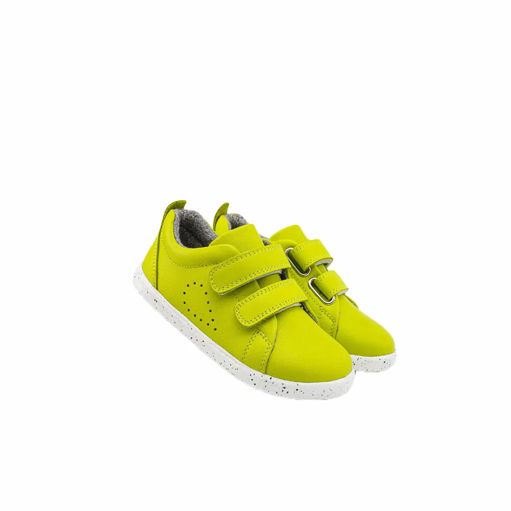 Bobux Lime Grass Court I Walk Trainer