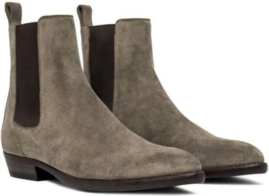 Buttero Fargo Suede Ankle Boots Grey