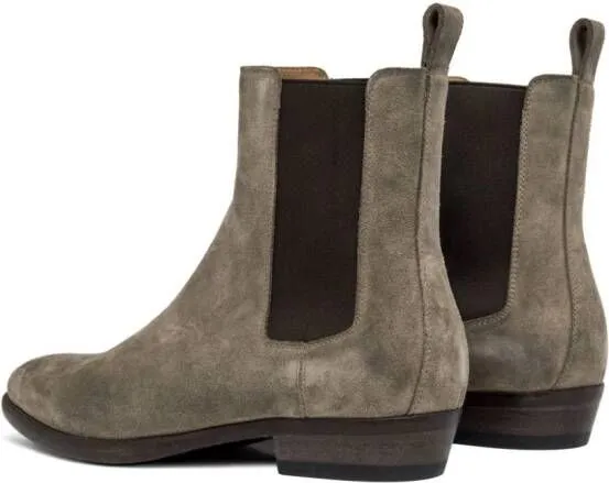 Buttero Fargo Suede Ankle Boots Grey