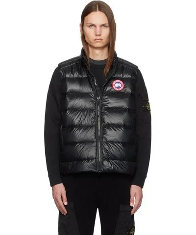 Canada Goose Black Crofton Down Vest