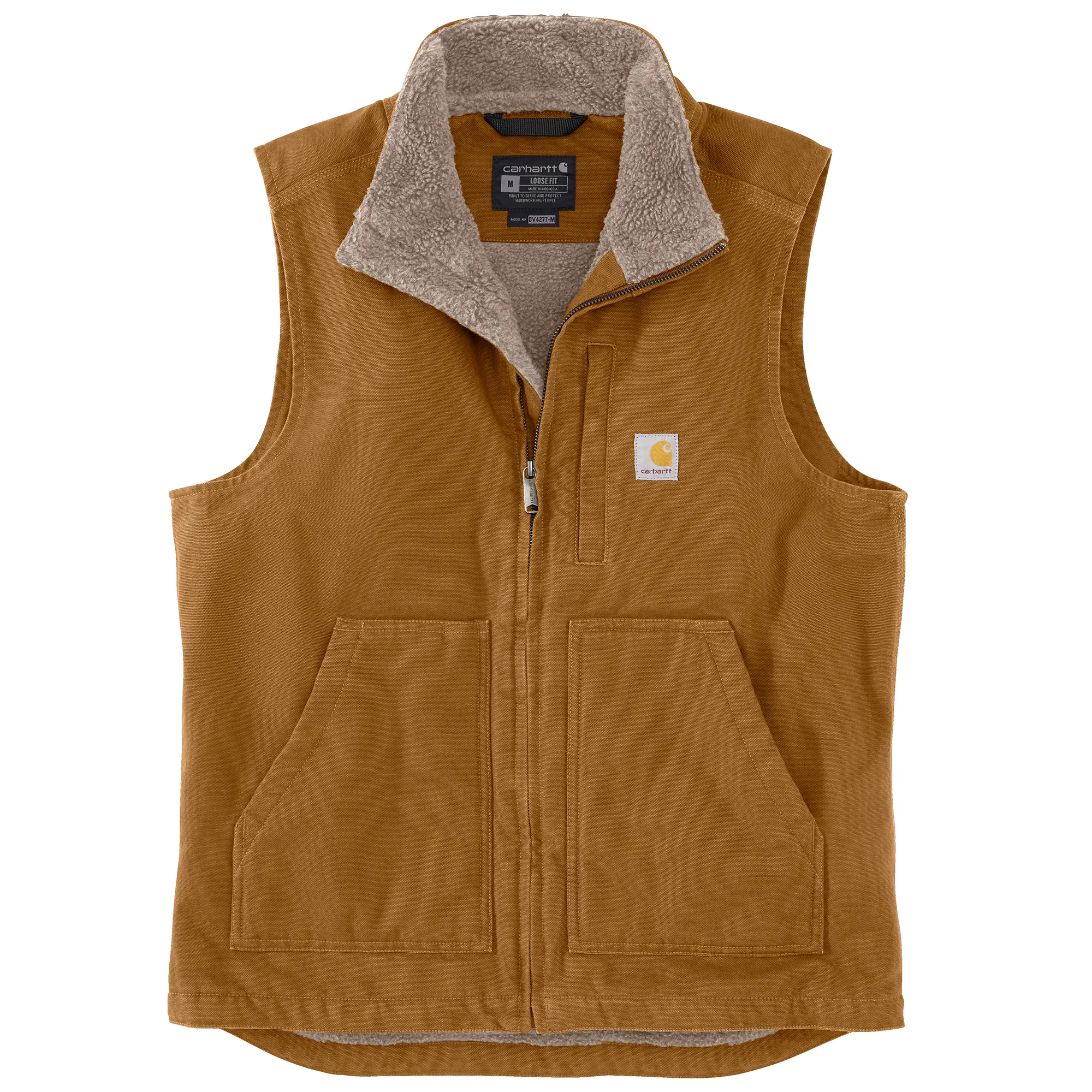 Carhartt Loose Fit Washed Duck Sherpa Vest