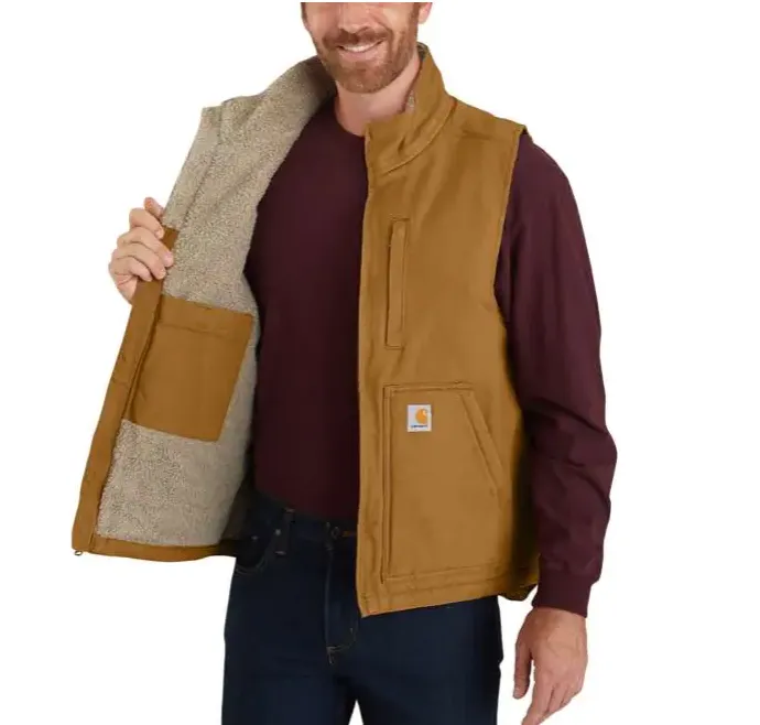 Men's Sherpa Insulated Vest by Carhartt in Various Colors