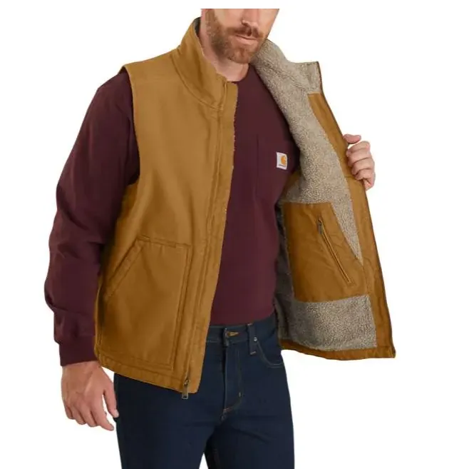 Men's Sherpa Insulated Vest by Carhartt in Various Colors