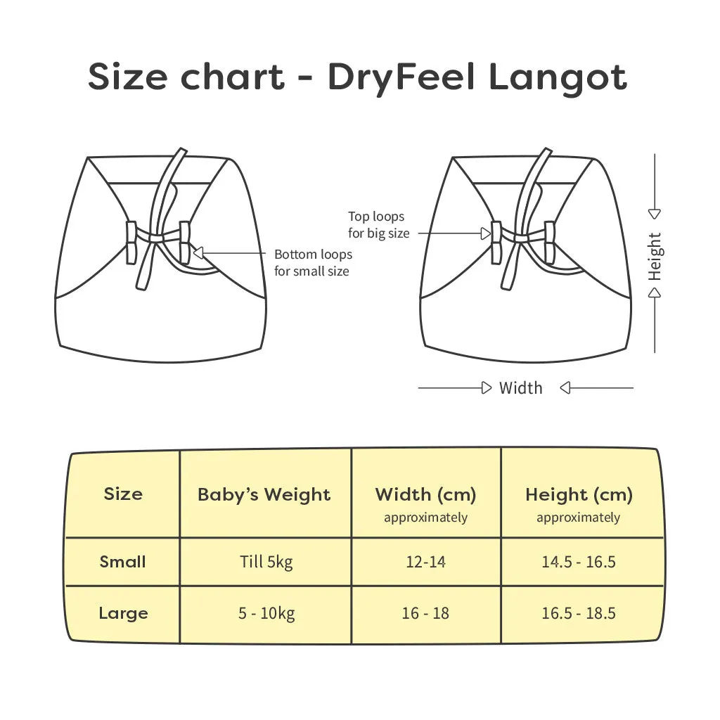 Select Size and Design for 6 DryFeel Langots