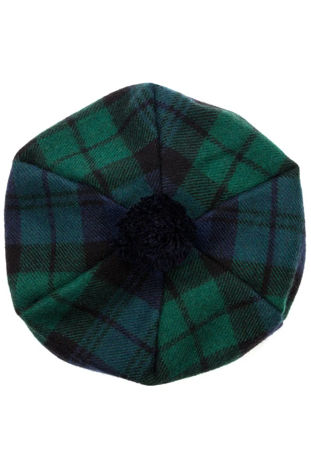 TARTAN COPPOLA POMPON