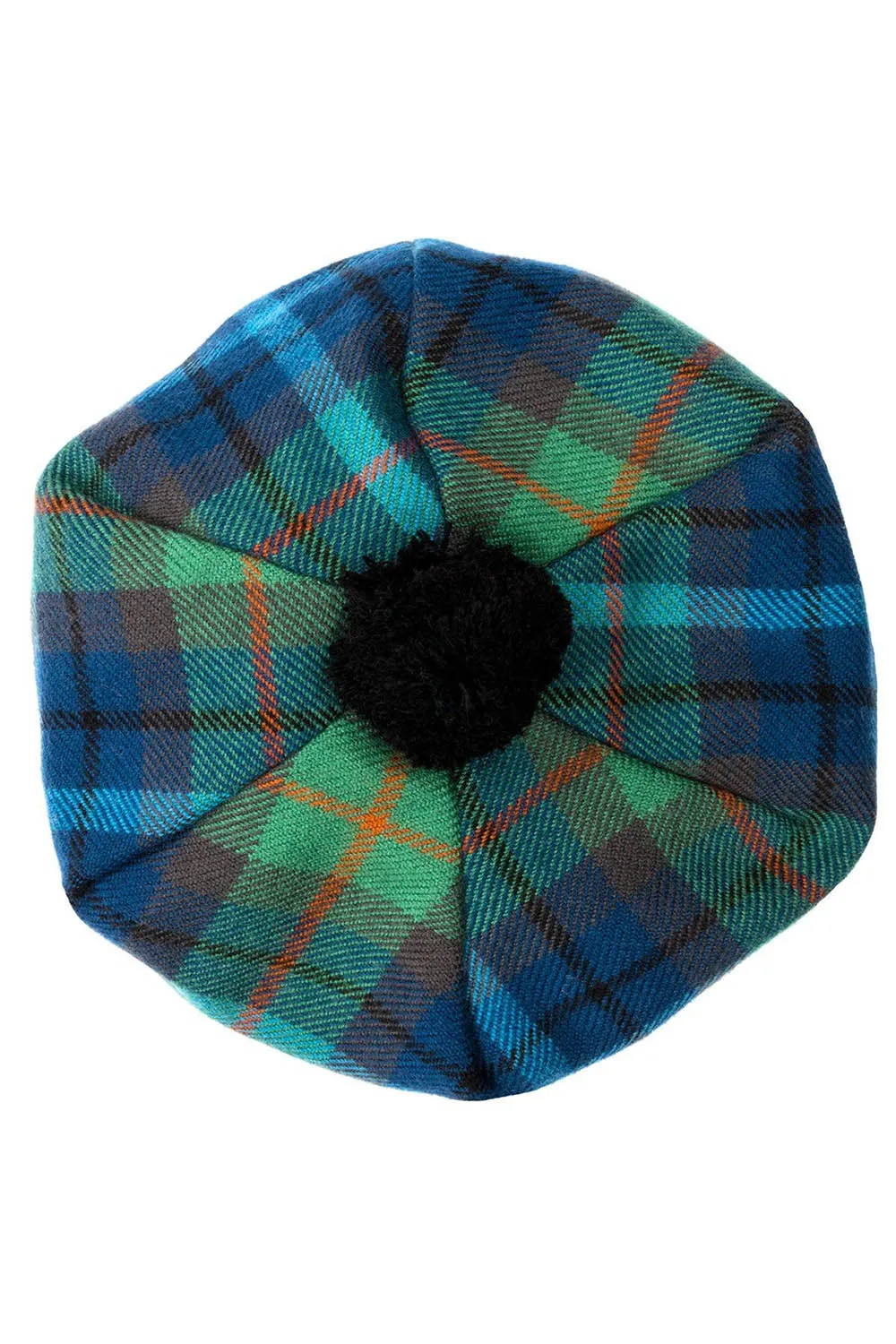 TARTAN COPPOLA POMPON