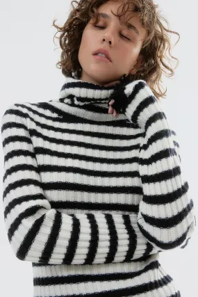 Cozy Knit Wool Turtleneck