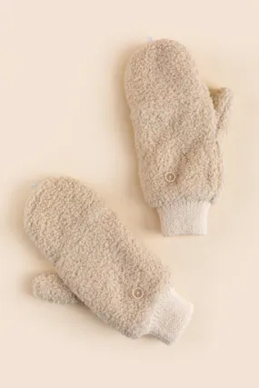 Cydney Sherpa Flip Top Mittens