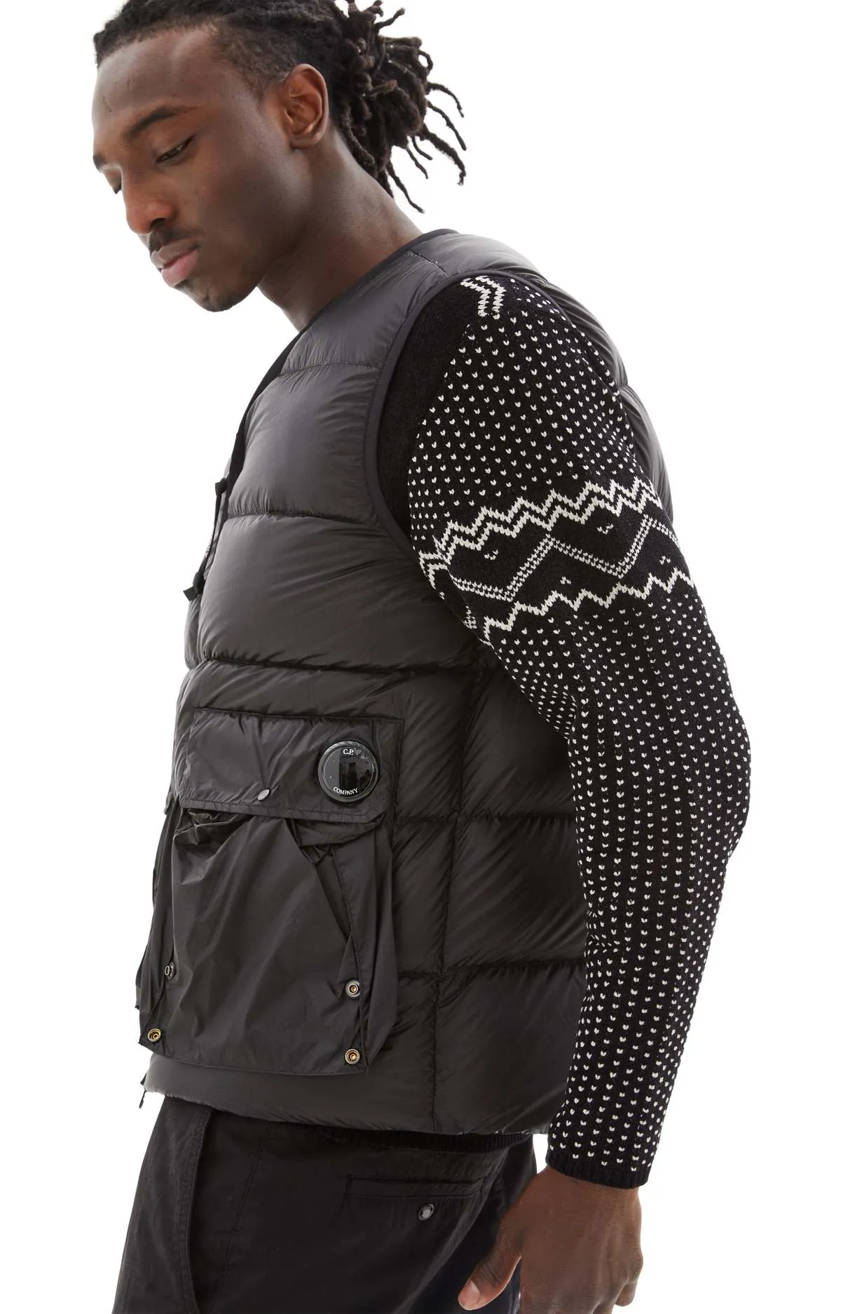 D D Shell Down Vest Black