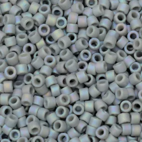 Frost Opaque Glaze Rainbow Cadet Miyuki Delica Seed Beads