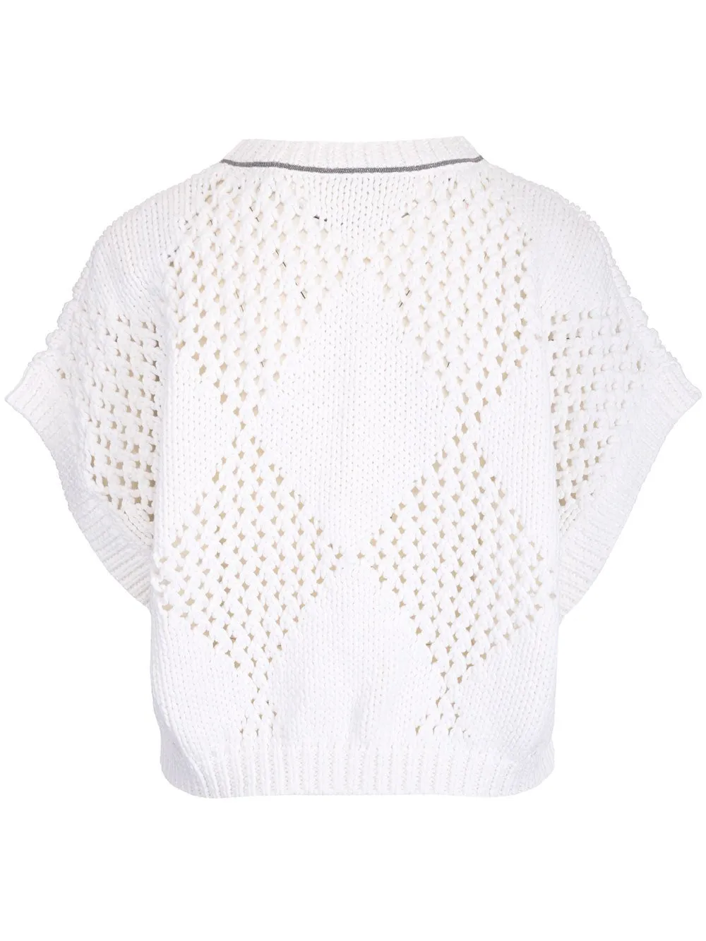 Cut-Out Knit Jumper Brunello Cucinelli