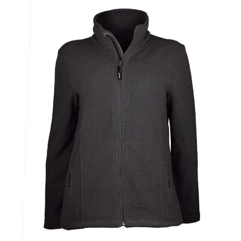 Premium Phurba Fleece Top for Women with Sherpa Details