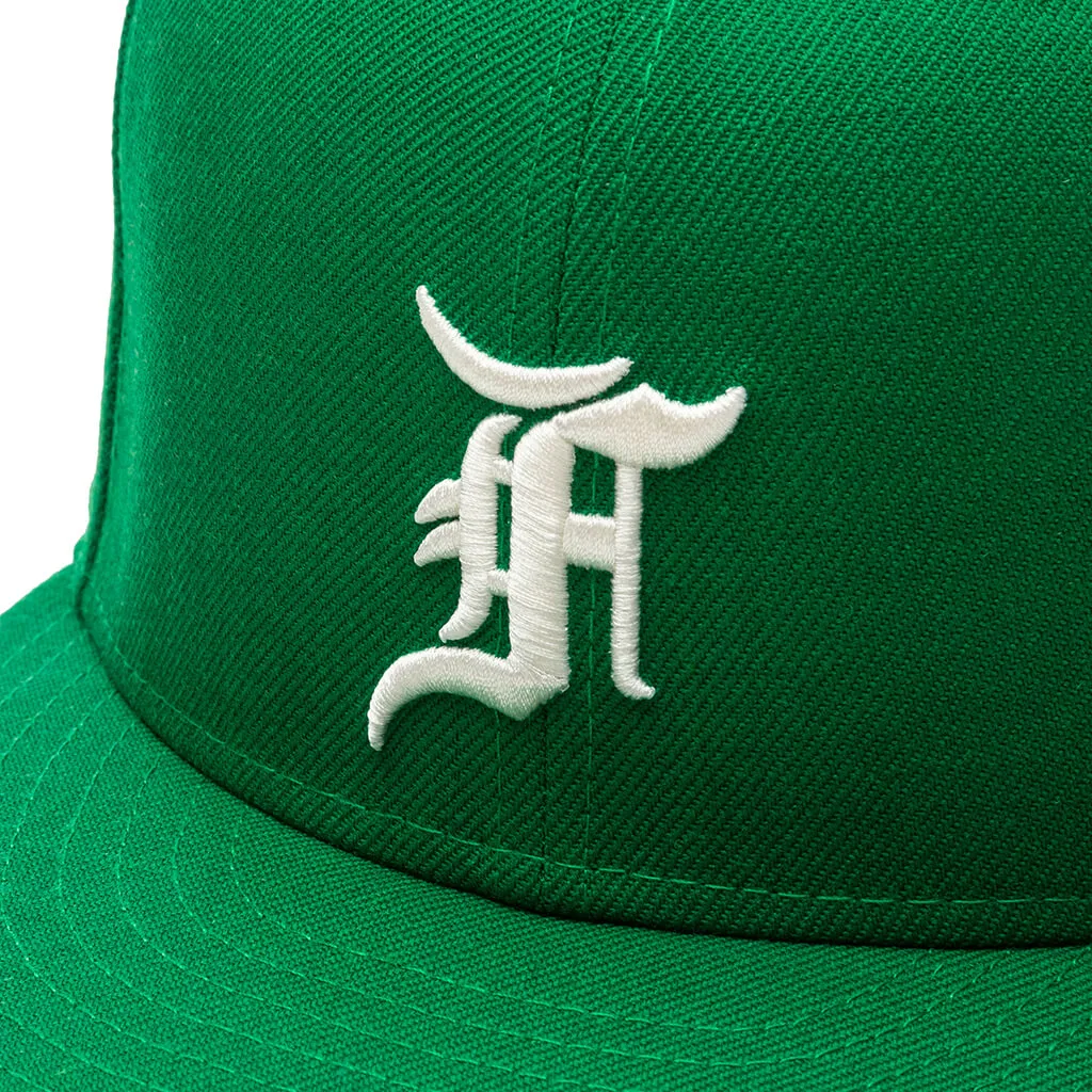 Kelly Green Fitted Detroit Tigers Hat by New Era x Fear of God Essentials