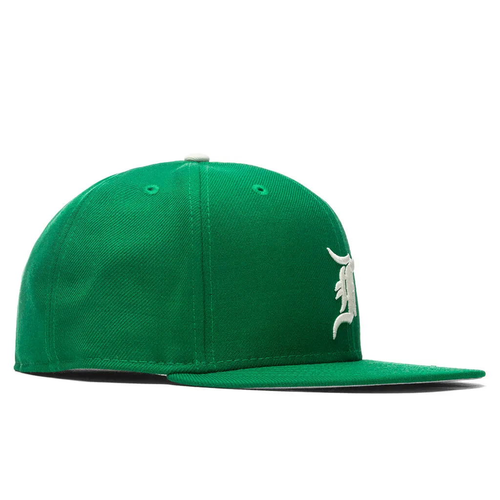 Kelly Green Fitted Detroit Tigers Hat by New Era x Fear of God Essentials