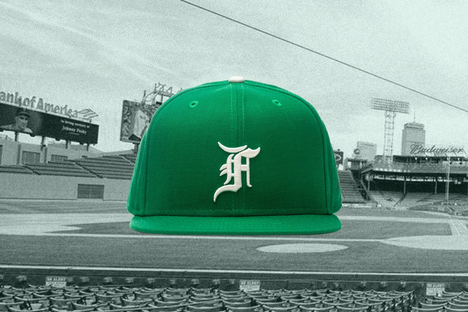 Kelly Green Fitted Detroit Tigers Hat by New Era x Fear of God Essentials