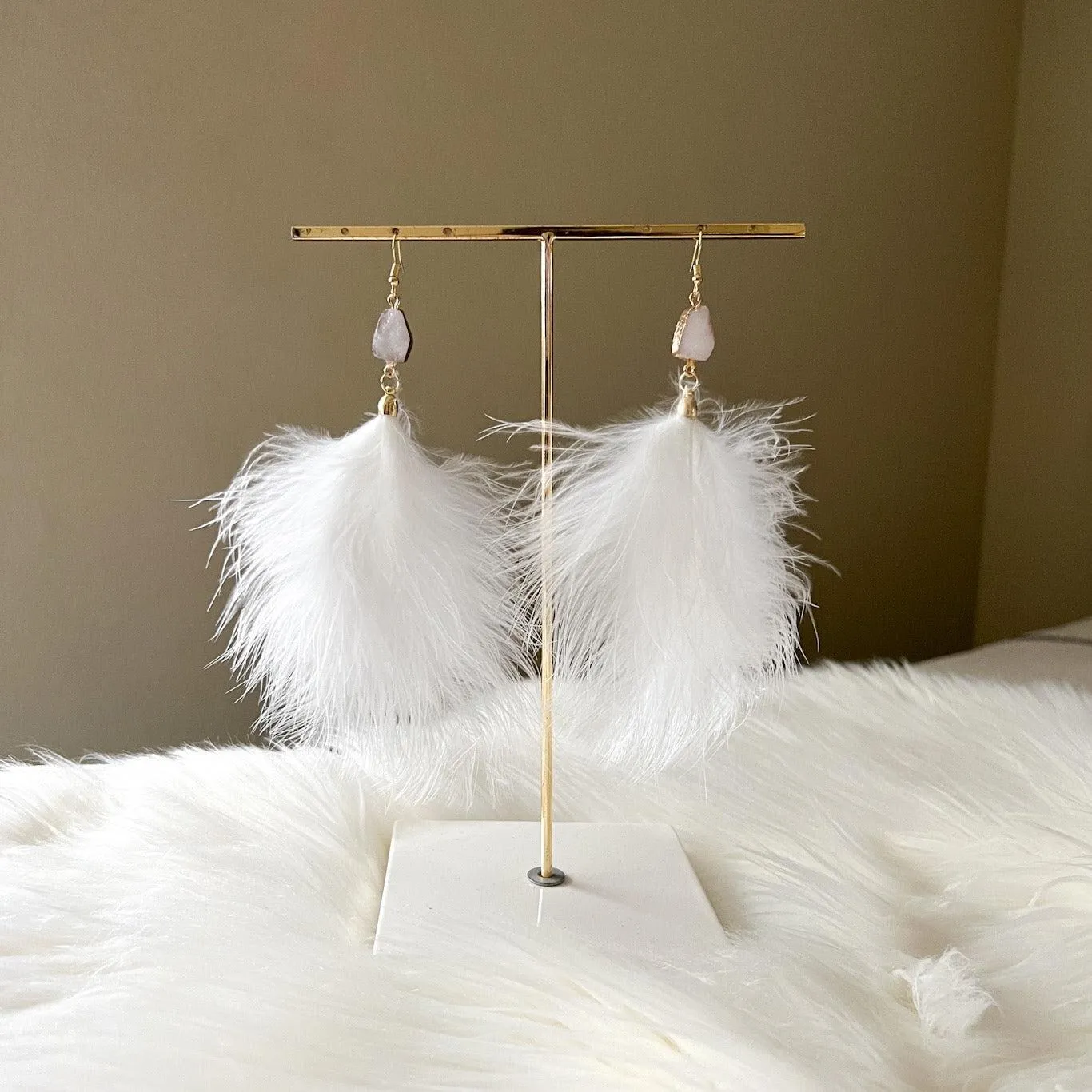 Feather Soraya Earrings