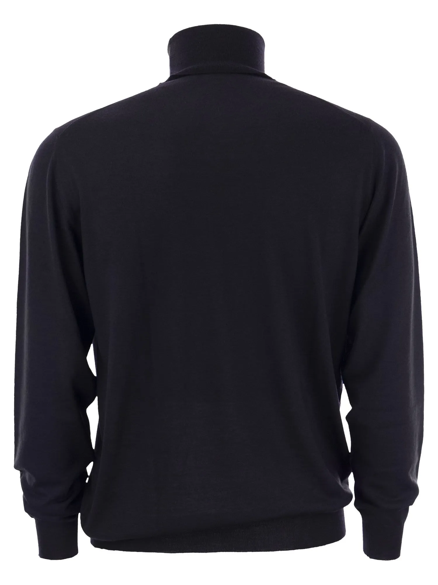 Fedeli Derby Wool Turtleneck Sweater