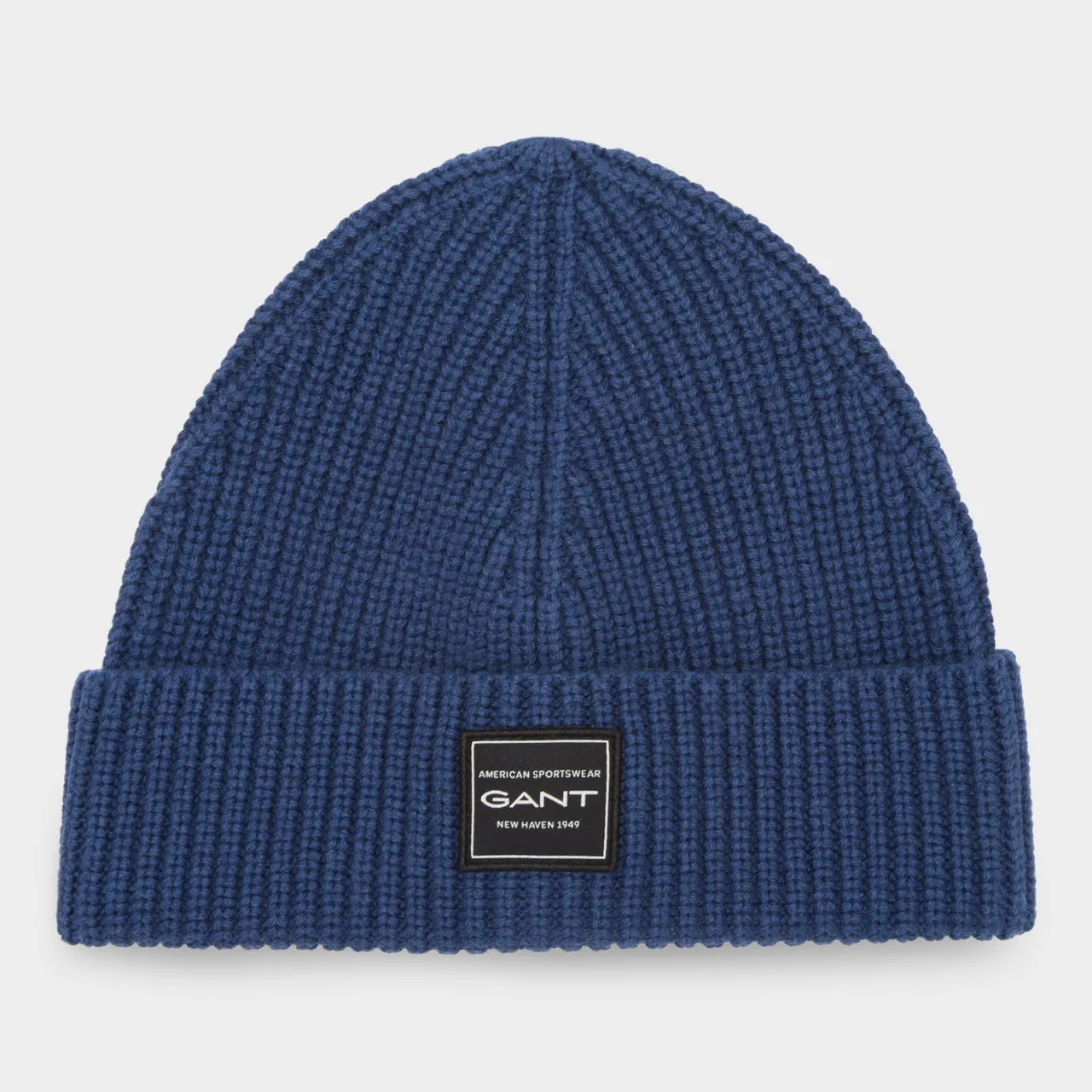 GANT 442 Logo Ribbed Beanie Hat