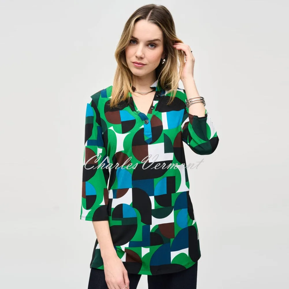 Joseph Ribkoff Tunic Top Geometric Print - Style 243186