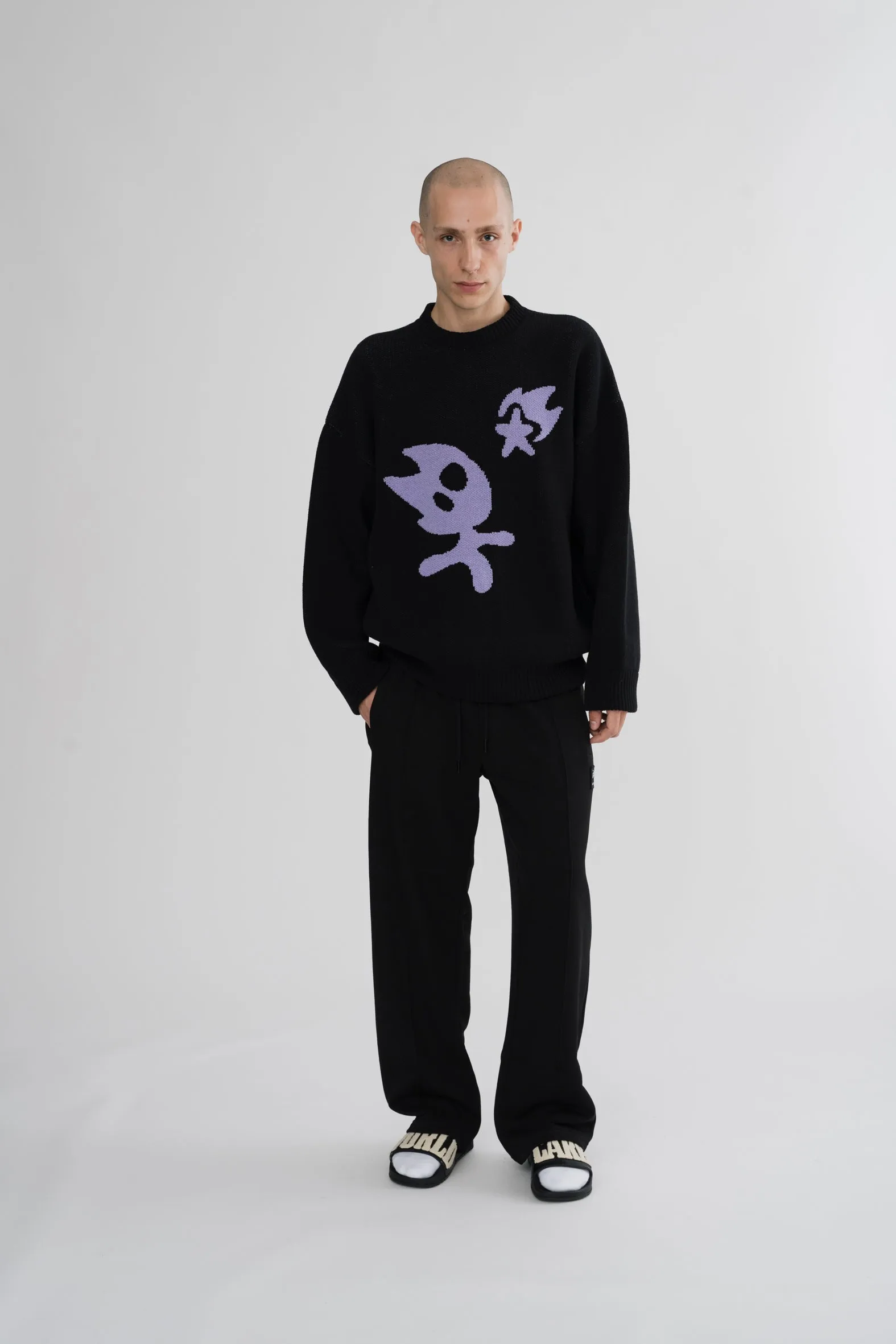 Dreamboy Knit Crewneck Black