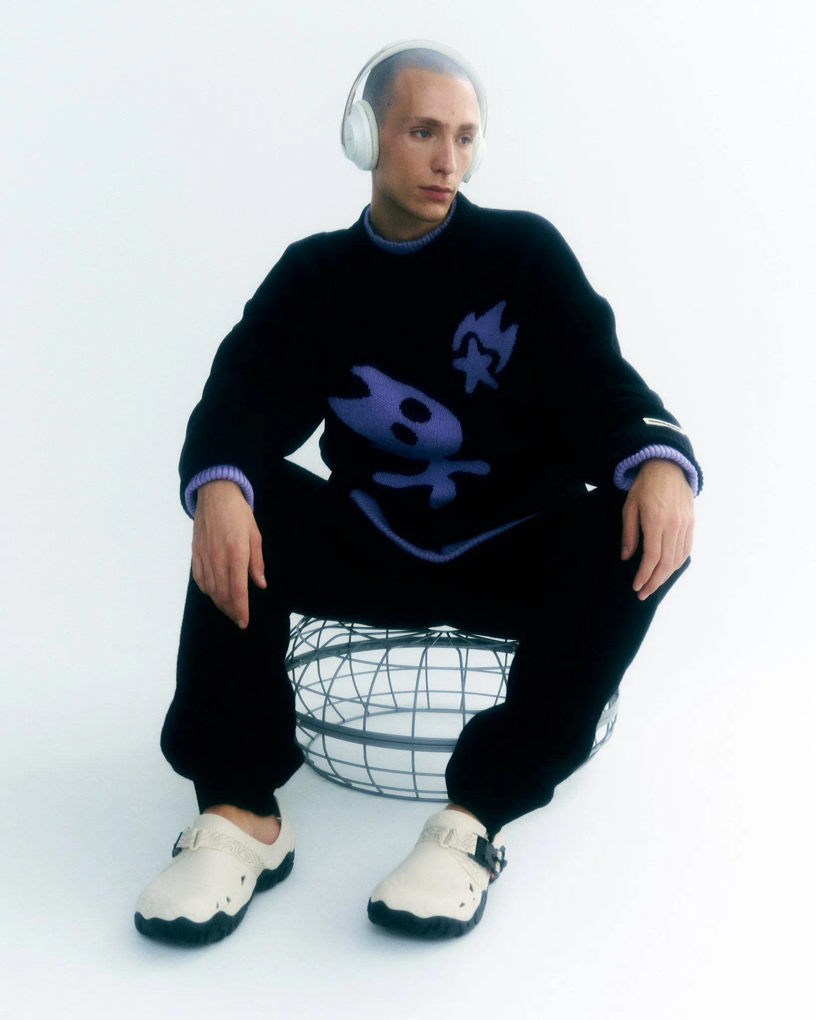 Dreamboy Knit Crewneck Black