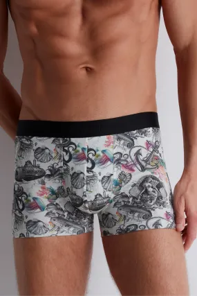 Men's Strange Sea Boxer Shorts