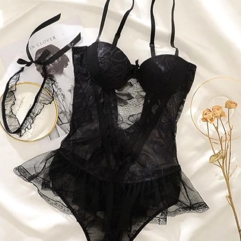 Janel Teddy Lingerie Set