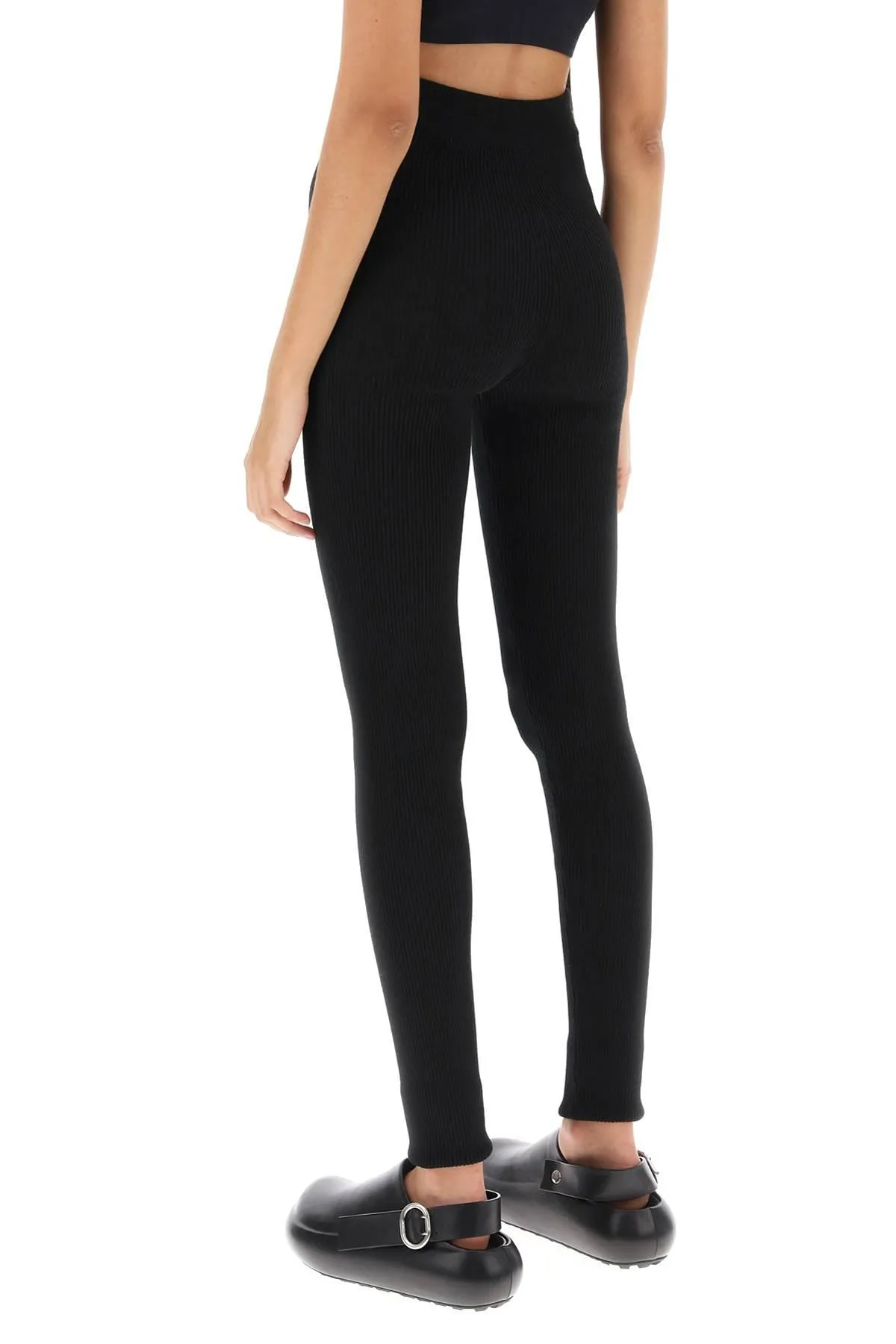 Jil Sander Rib Knit Leggings