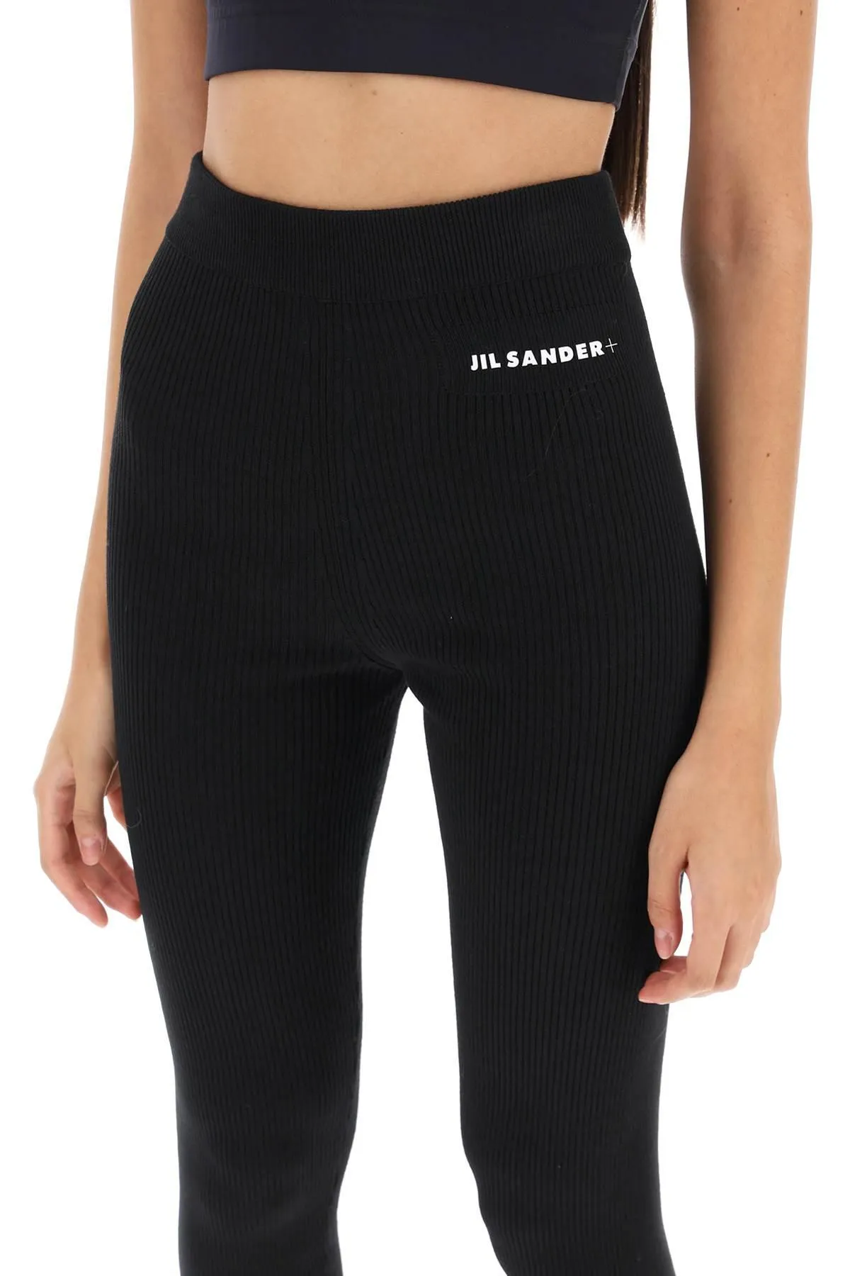 Jil Sander Rib Knit Leggings