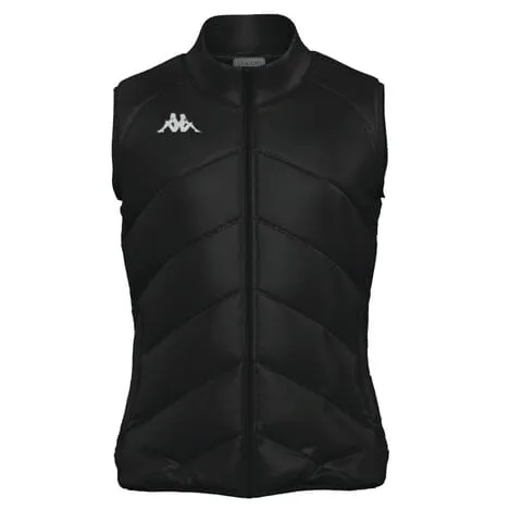 Black Kappa Puffer Vest