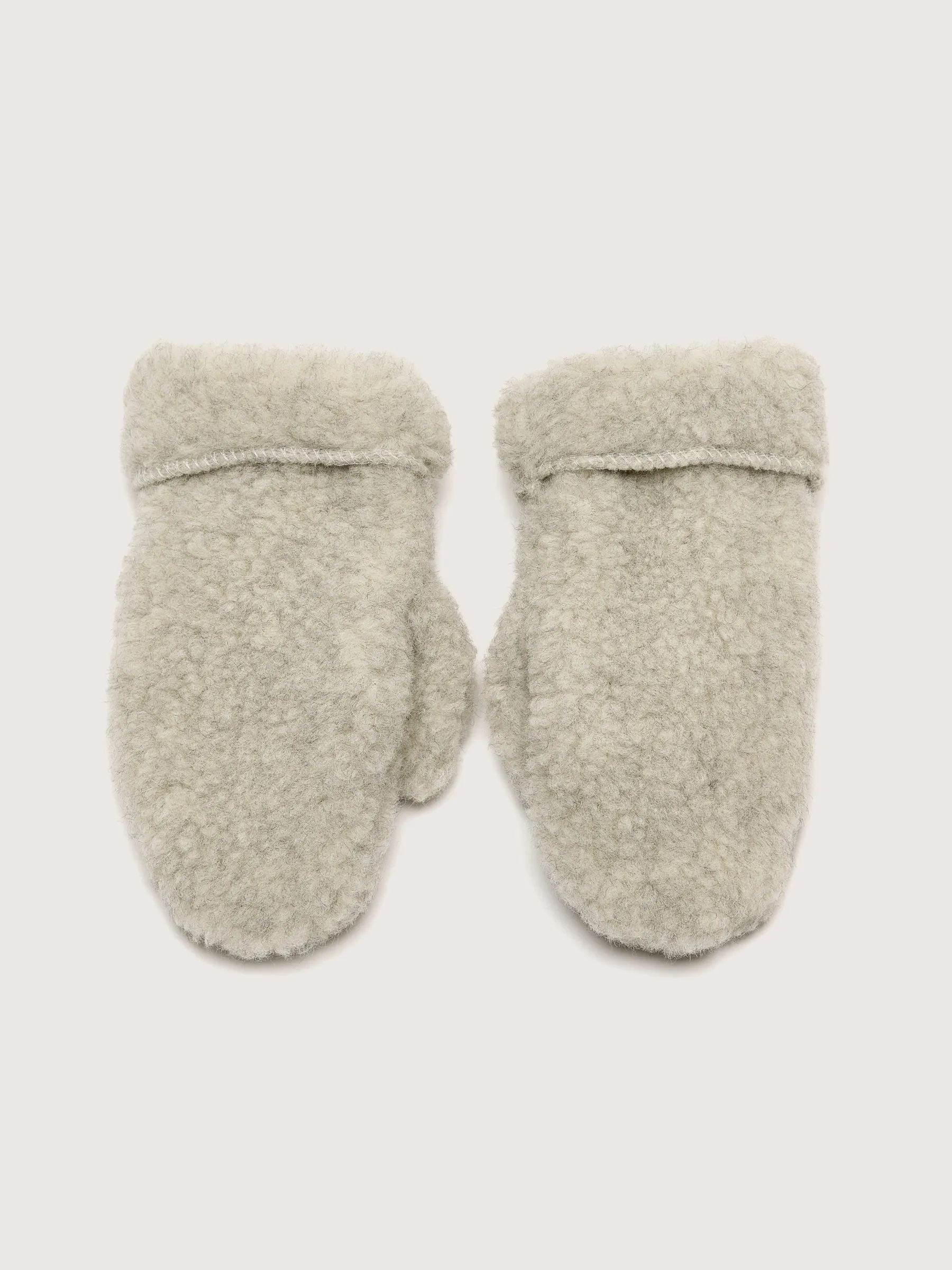 Light Grey Simple Mittens (242 / W)