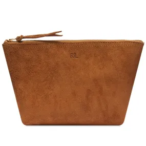 Light Java Suede Pouch by RRL