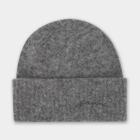 LOEWE Logo Beanie Hat Black