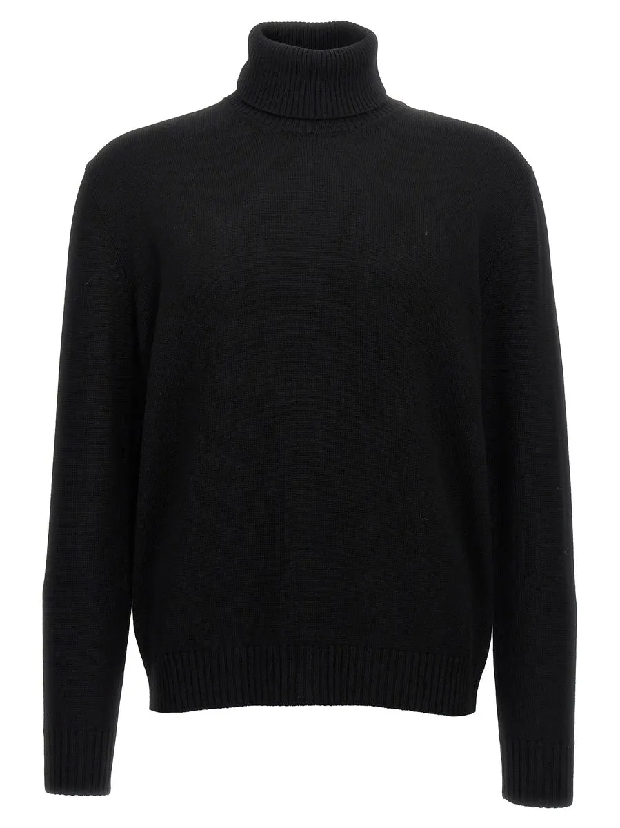 Luxury Wool Turtleneck Sweater