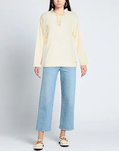 Casual Wool Silk Bi-color Long Sleeve Plain Cotton Maison Margiela