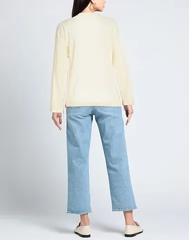 Casual Wool Silk Bi-color Long Sleeve Plain Cotton Maison Margiela