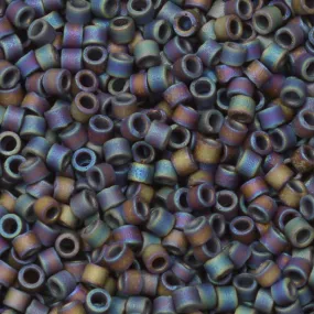 Matte Cobalt AB Miyuki Delica Seed Beads